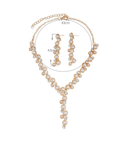 SET494 - Elegant Pearl Jewellery Set